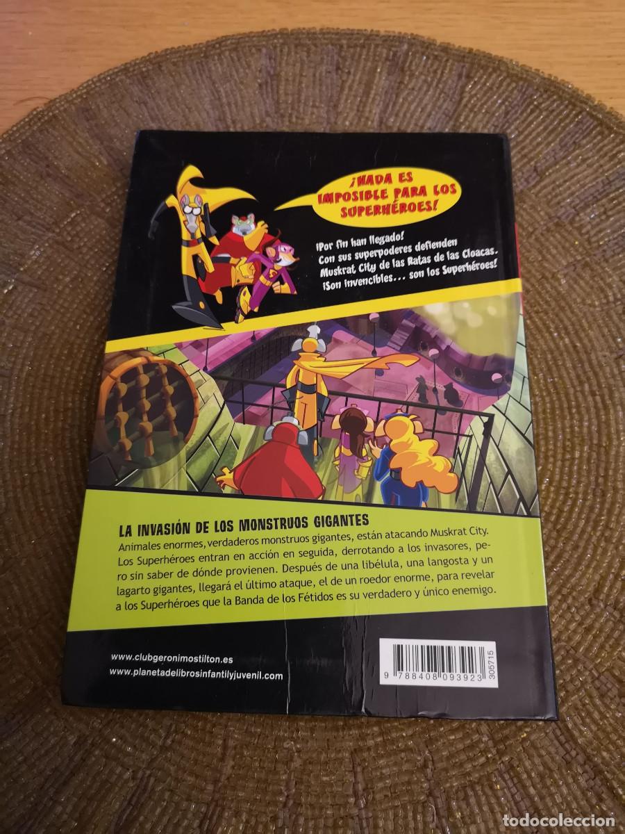 Libros de segunda mano: Libro la invasi&oacute;n de los monstruos gigantes de Geronimo Stilton superh&eacute;roes - Foto 2