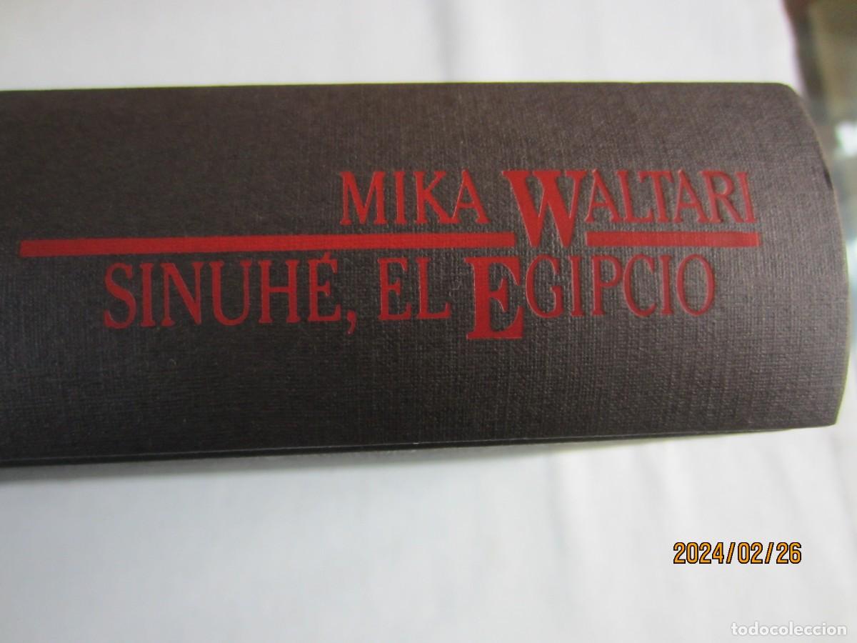 Libros de segunda mano: SINUHE, EL EGIPCIO , MIKA WALTARI - Foto 1