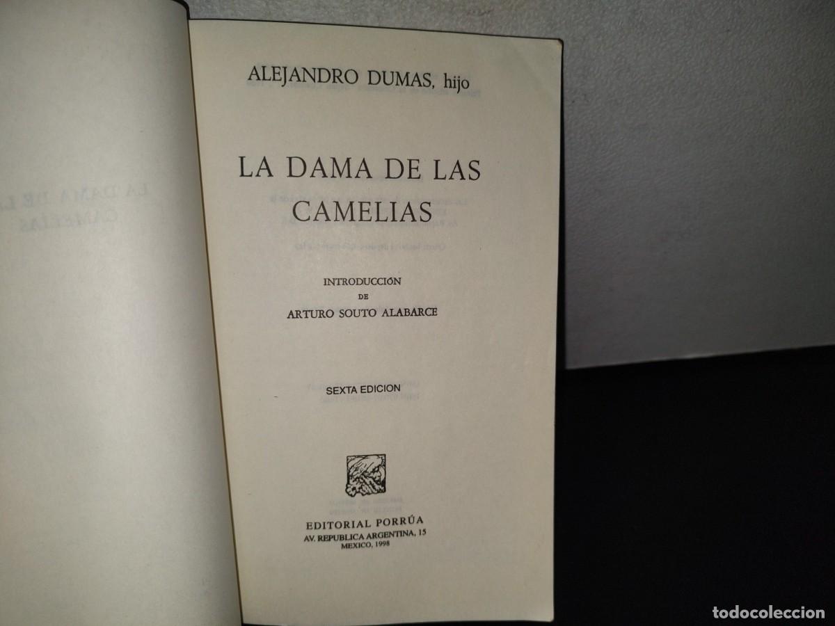Libros de segunda mano: 86- LA DAMA DE LAS CAMELIAS - ALEJANDRO DUMAS, HIJO - Foto 3