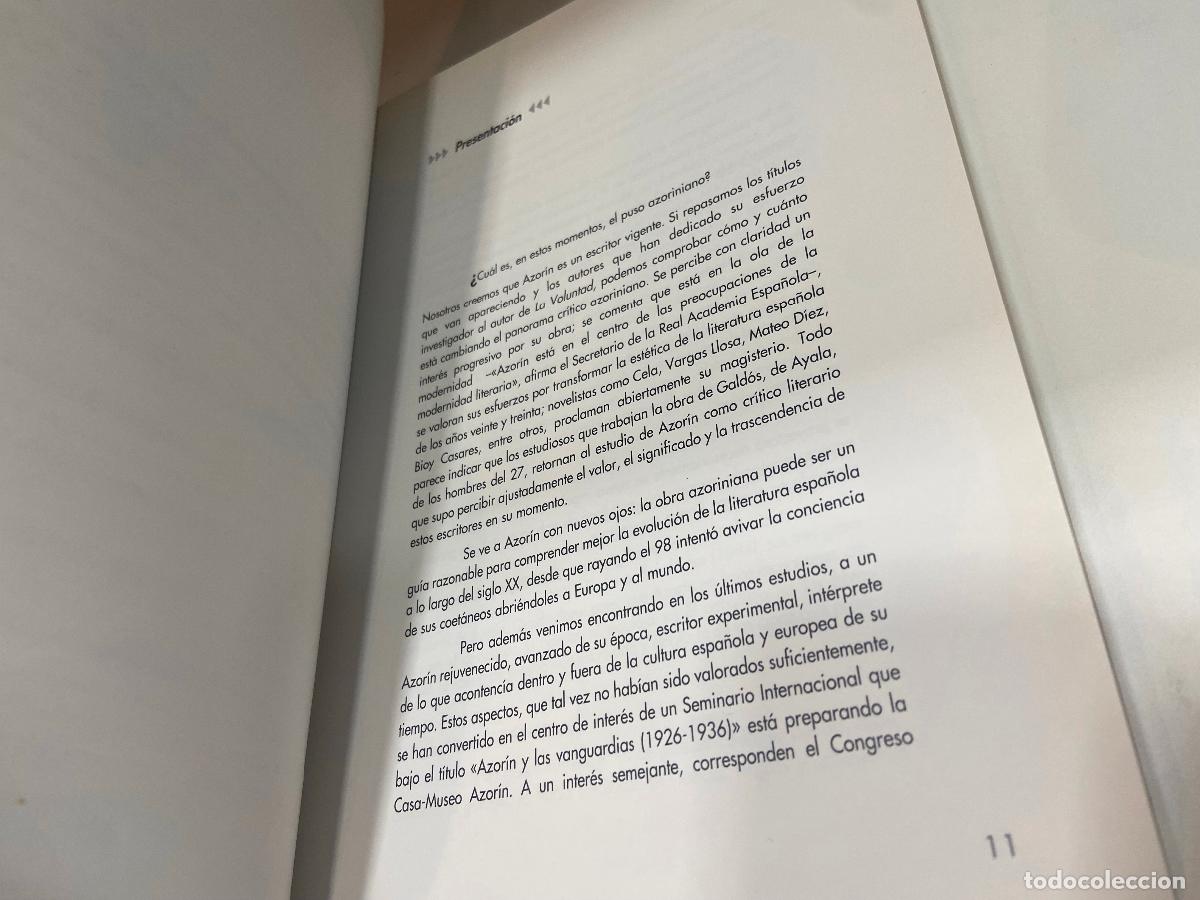 Libros de segunda mano: Anales azorinianos 5 / Caja de Ahorros del Mediterraneo / - Foto 6
