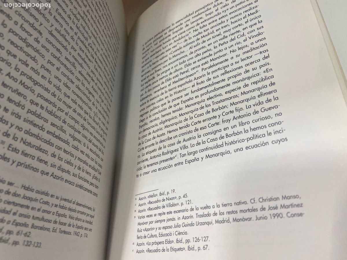 Libros de segunda mano: Anales azorinianos 5 / Caja de Ahorros del Mediterraneo / - Foto 7