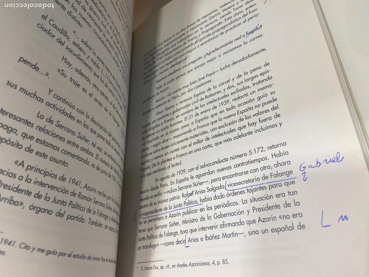 Libros de segunda mano: Anales azorinianos 5 / Caja de Ahorros del Mediterraneo / - Foto 8