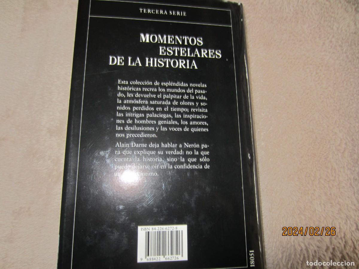 Libros de segunda mano: DIARIO DE NERON , ALAIN DARNE - Foto 2
