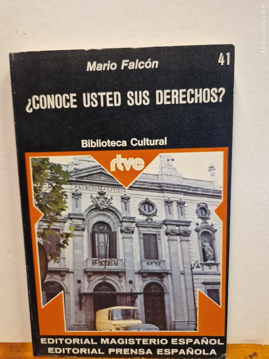 Libros de segunda mano: &iquest;CONOCE USTED SUS DERECHOS?. MARIO FALC&Oacute;N. EDITORIAL PLANETA - Foto 1