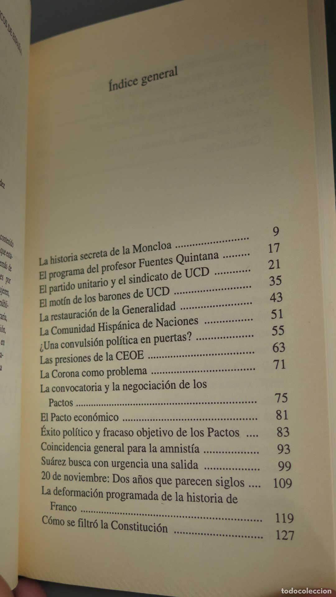 Libros de segunda mano: El pen&uacute;ltimo secreto de la Moncloa. Ricardo de la Cierva - Foto 2