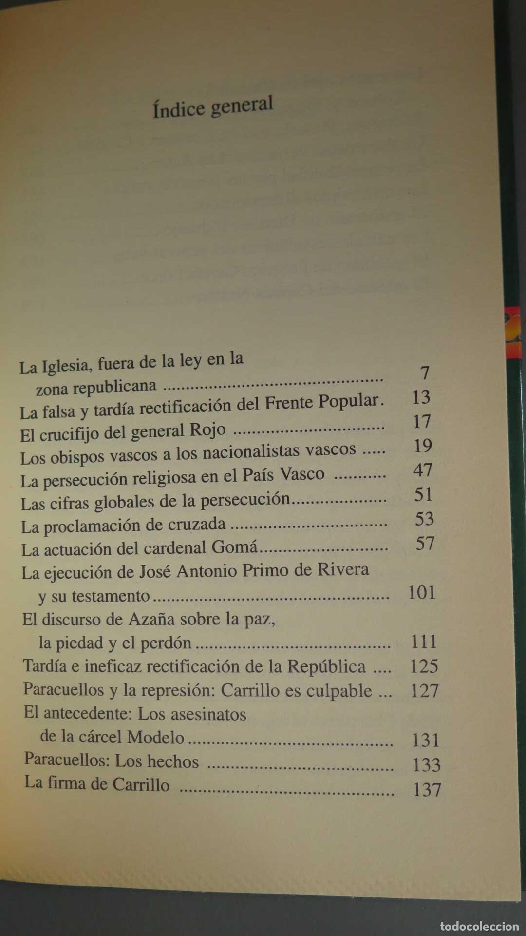Libros de segunda mano: Espa&ntilde;a en guerra. Ricardo de la Cierva - Foto 2