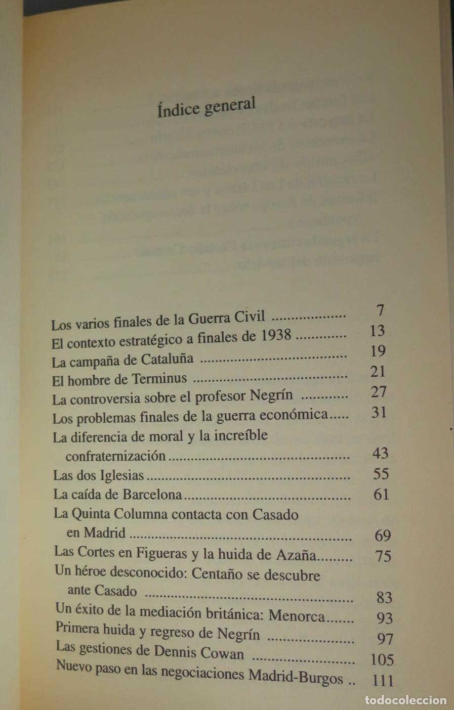 Libros de segunda mano: El hundimiento de la Rep&uacute;blica. Ricardo de la Cierva - Foto 2