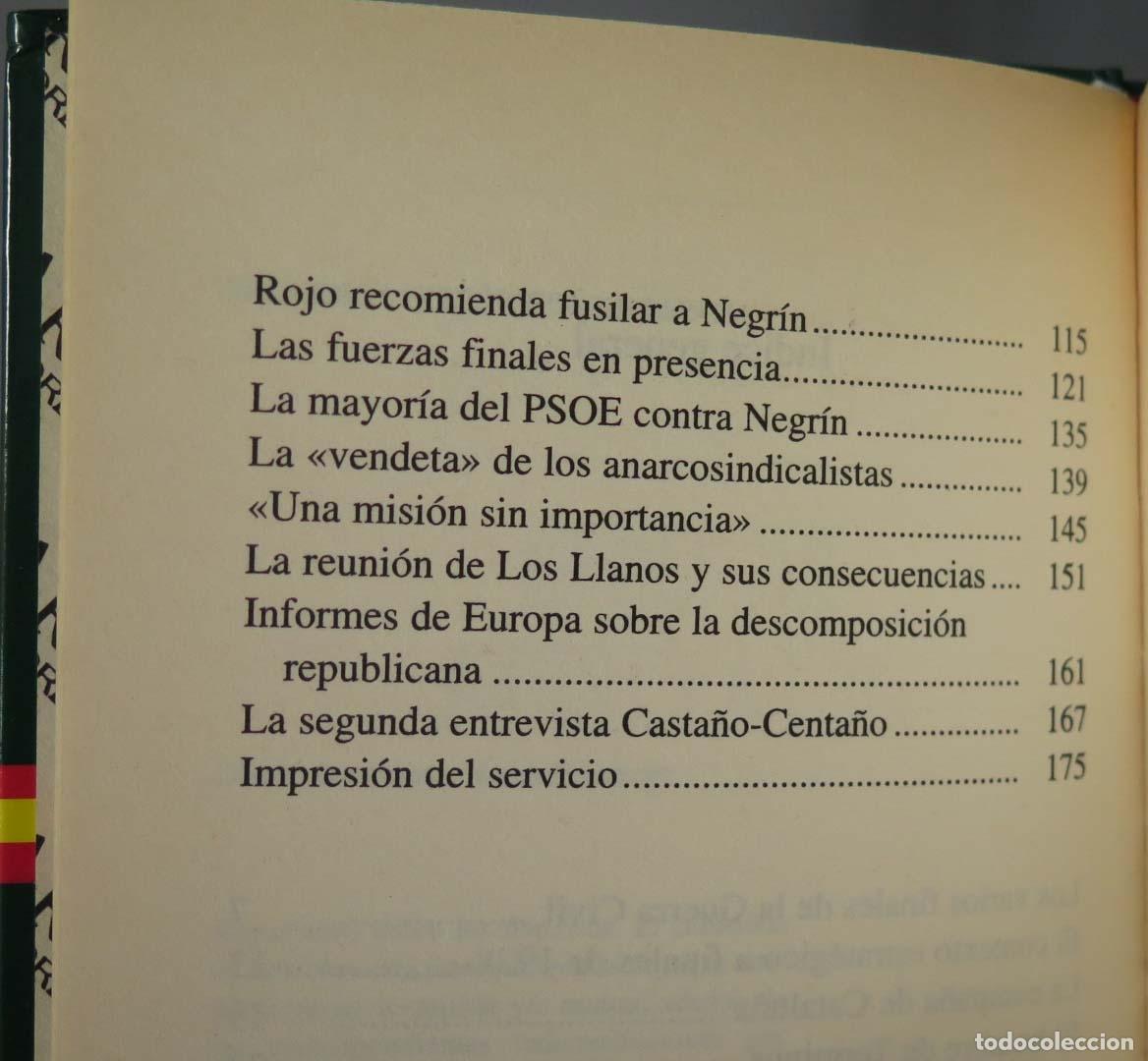 Libros de segunda mano: El hundimiento de la Rep&uacute;blica. Ricardo de la Cierva - Foto 4