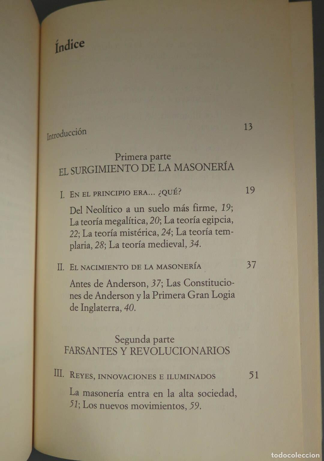Libros de segunda mano: Los masones. C&eacute;sar Vidal - Foto 2