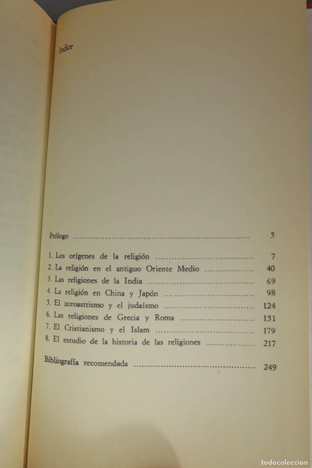 Libros de segunda mano: Historia de las religiones. E. O. James - Foto 2