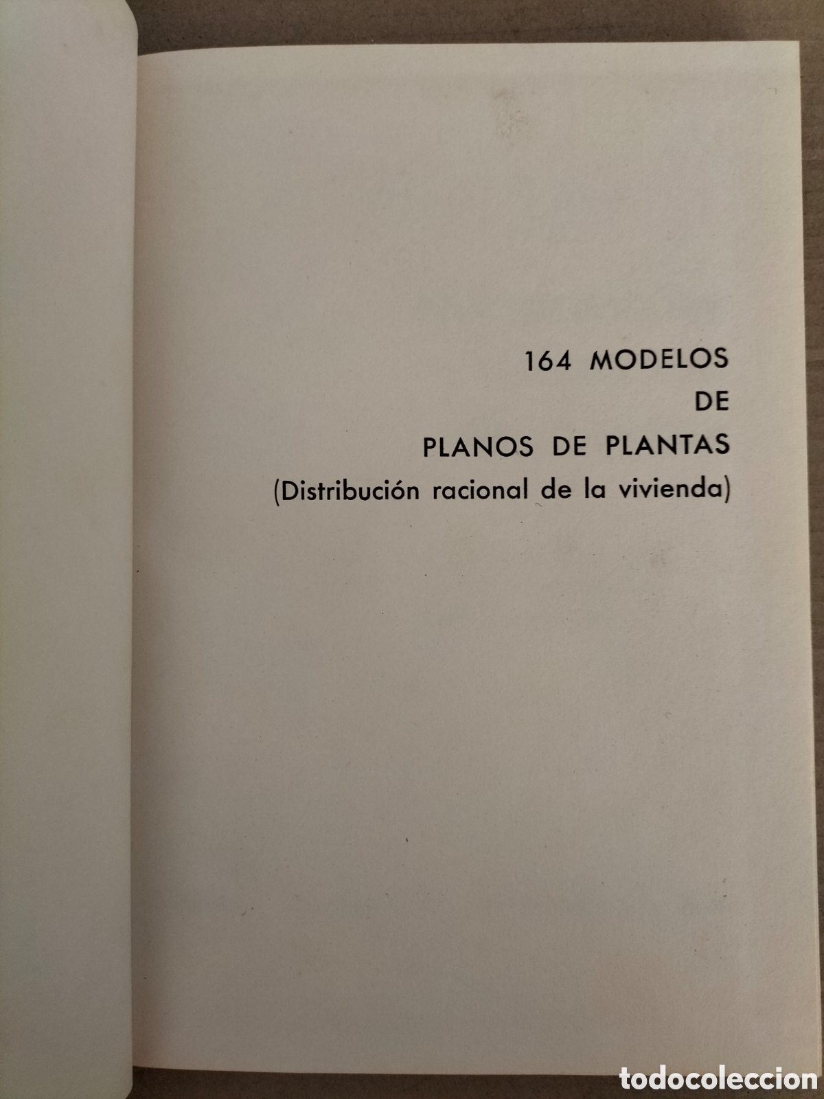 Libros de segunda mano: 164 modelos de planos de plantas. Anselmo Rodr&iacute;guez. Ediciones ceac, 1971. Libro - Foto 3