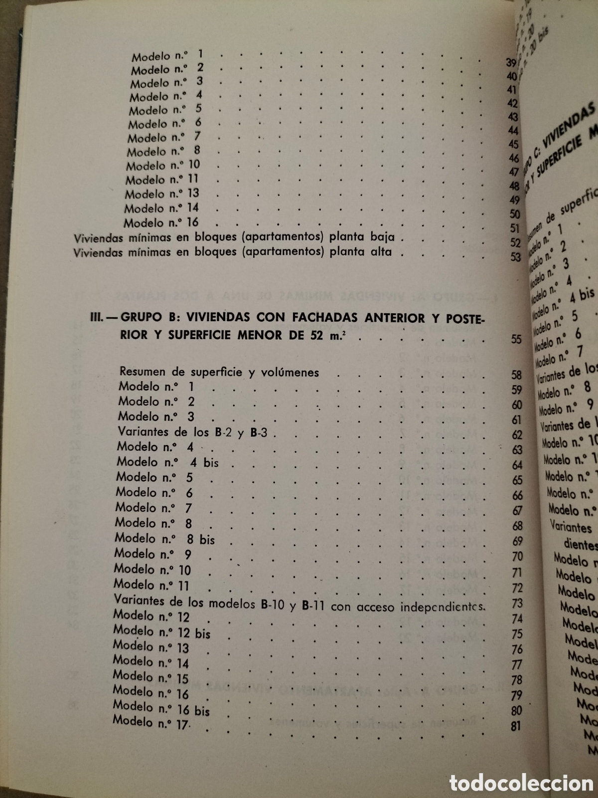 Libros de segunda mano: 164 modelos de planos de plantas. Anselmo Rodr&iacute;guez. Ediciones ceac, 1971. Libro - Foto 9
