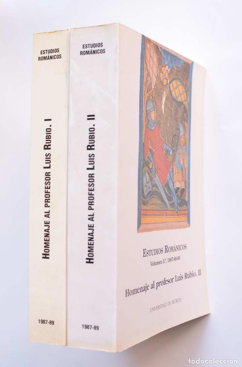 Libros de segunda mano: Homenaje al profesor Luis Rubio - TORRES FONTES, Juan - Foto 2
