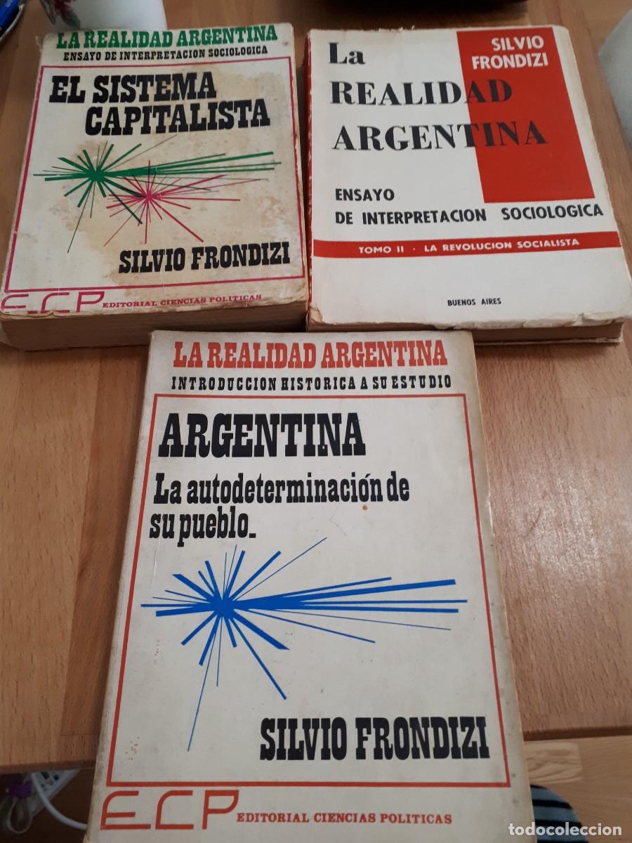 Libros de segunda mano: La Realidad Argentina, 3 tomos, silvio frondizi - Foto 1