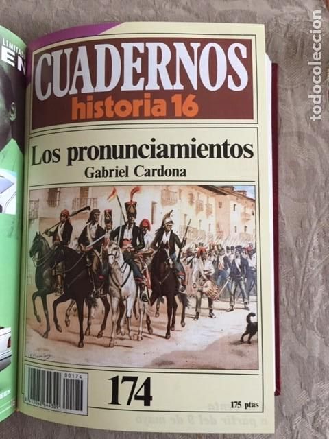 Libros de segunda mano: Cuadernos. Historia 16. N&uacute;mrs: del 161 al 180. VV.AA. - Foto 3