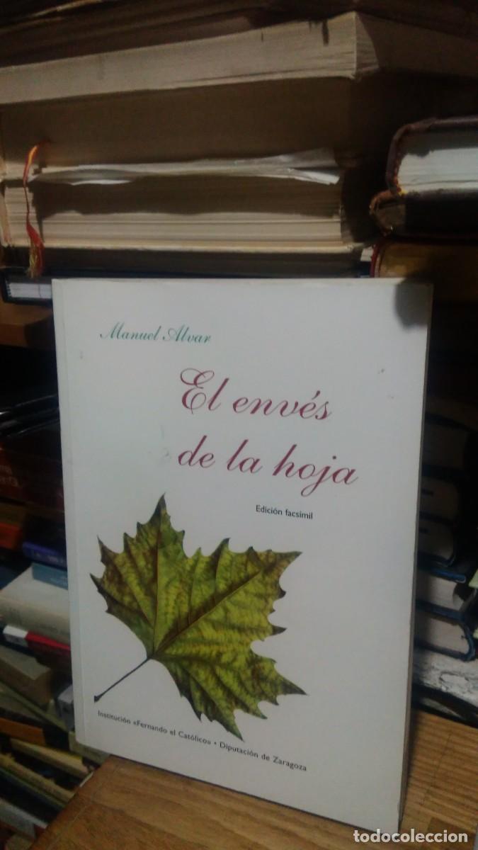 Libros de segunda mano: EL ENV&Eacute;S DE LA HOJA, MANUEL ALVAR, ED. FACS&Iacute;MIL - Foto 1