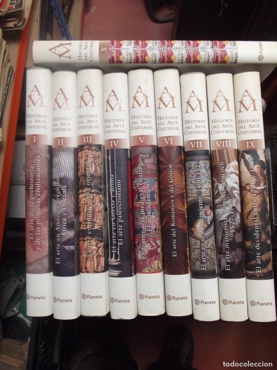 Libros de segunda mano: HISTORIA DEL ARTE UNIVERSAL 10 TOMOS + 10 DVDS - Foto 1