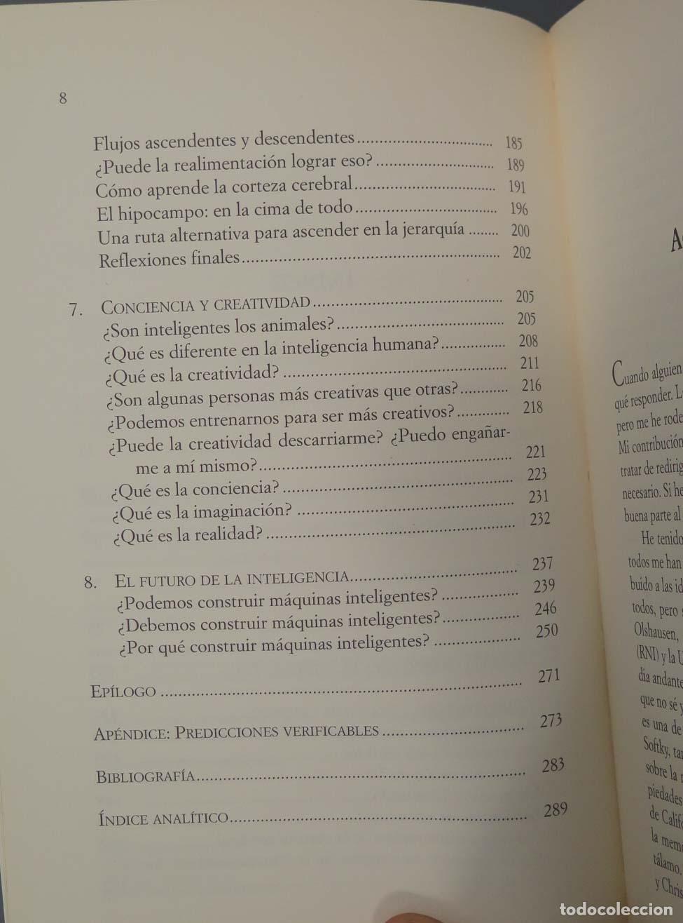 Libros de segunda mano: Sobre la inteligencia. Hawkins - Foto 3