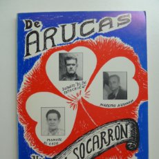 Libros de segunda mano: DE ARUCAS, UN TRÉBOL SOCARRÓN. PABLO P. JESÚS VÉLEZ Y JULIO SANTIAGO FALCÓN. LAS PALMAS. 1992