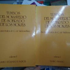 Libros de segunda mano: TUMBOS DEL MONASTERIO DE SOBRADO DE LOS MONJES 1976 2 TOMOS POR PILAR LOSCERTALES DE G. DE VALDEAVEL