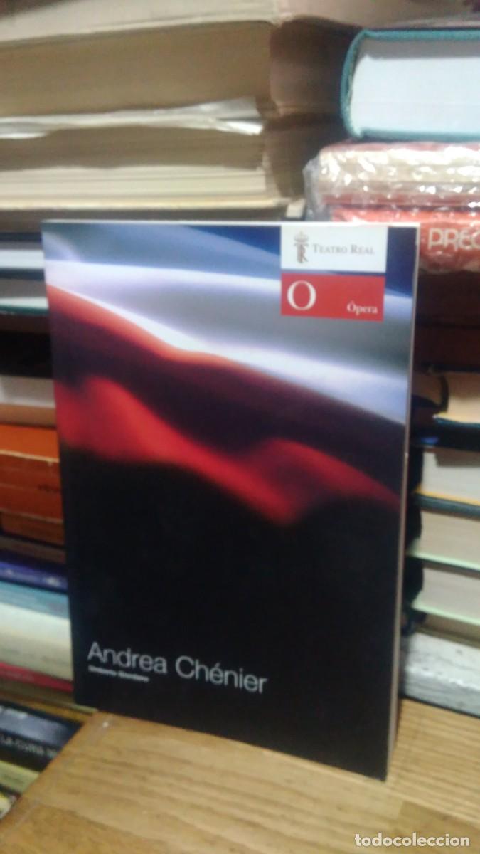 Libros de segunda mano: andrea ch&eacute;nier, umberto giordano, teatro real - Foto 1