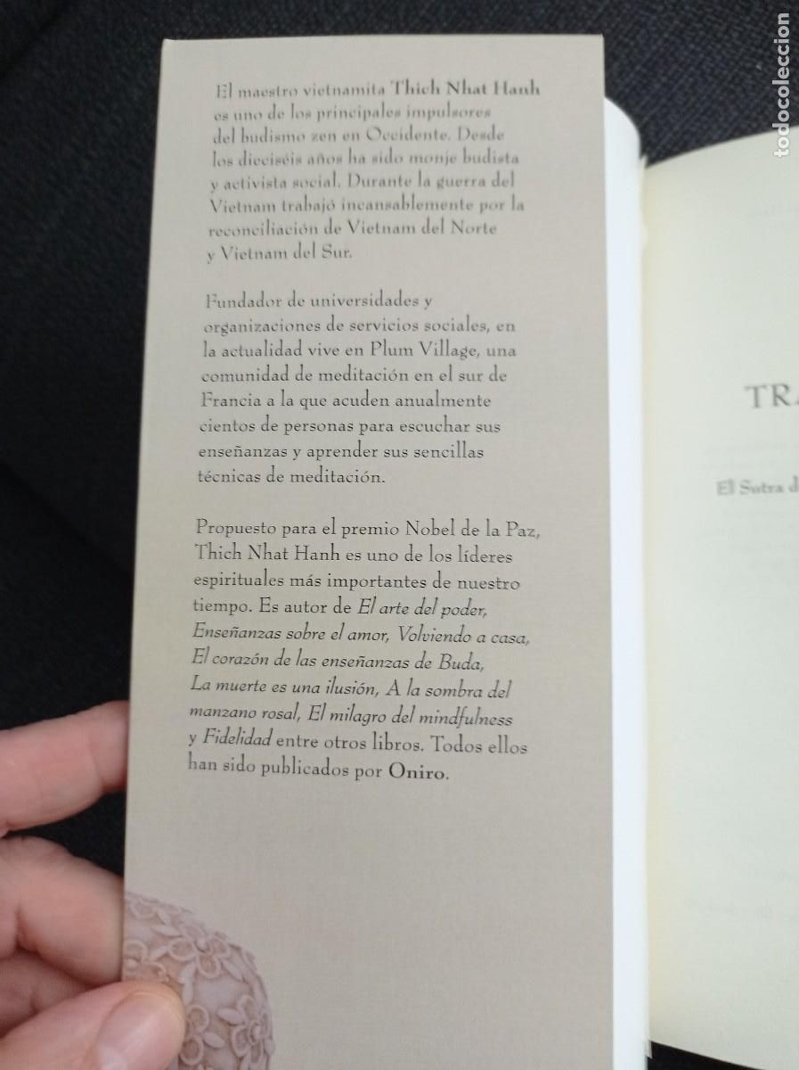 Libros de segunda mano: Libro Transformaci&oacute;n y sanaci&oacute;n. Thich Nhat Hanh. Oniro 2013. - Foto 3