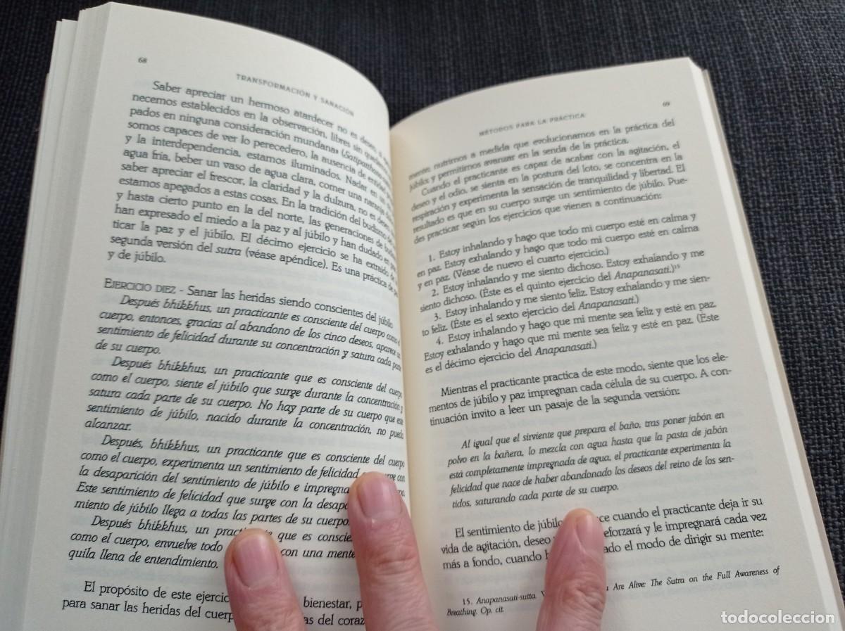Libros de segunda mano: Libro Transformaci&oacute;n y sanaci&oacute;n. Thich Nhat Hanh. Oniro 2013. - Foto 7