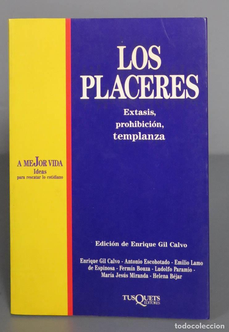 Libros de segunda mano: Los placeres. Enrique Gil Calvo - Foto 1