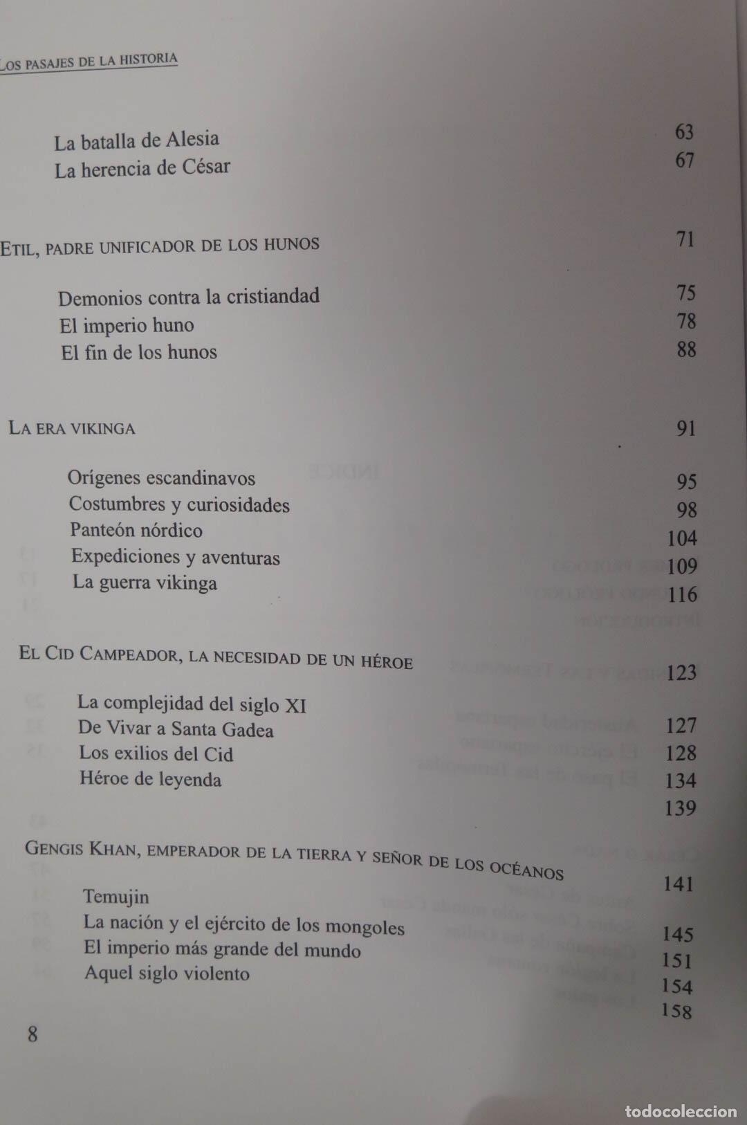 Libros de segunda mano: Pasajes de la historia. Juan Antonio Cebri&aacute;n - Foto 3