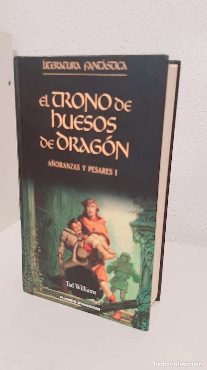 Libros de segunda mano: Libro El trono de huesos de drag&oacute;n - Foto 1
