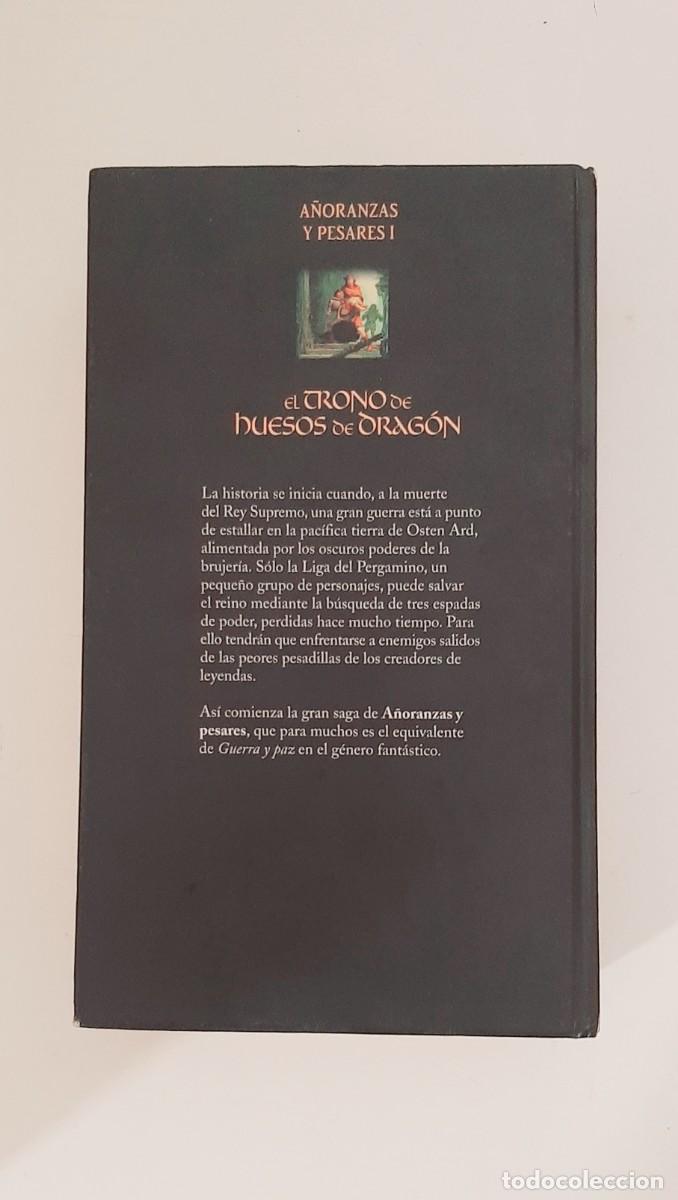 Libros de segunda mano: Libro El trono de huesos de drag&oacute;n - Foto 3