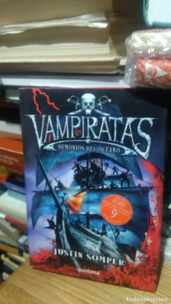 Libros de segunda mano: VAMPIRATAS, JUSTIN SOMPER, ED. MONTENA - Foto 1