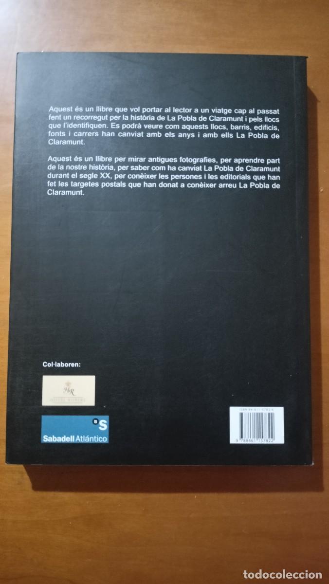 Libros de segunda mano: La Targeta Postal a La Pobla de Claramunt - Xavier Medina - en catal&agrave; - Foto 2