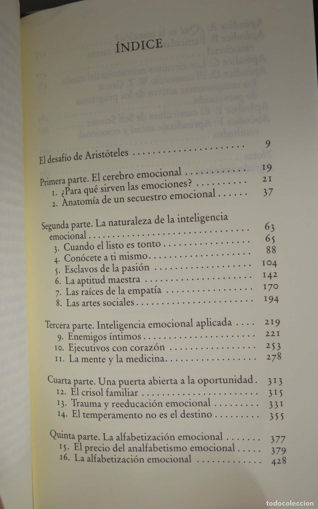 Libros de segunda mano: Inteligencia emocional. Daniel Goleman - Foto 2