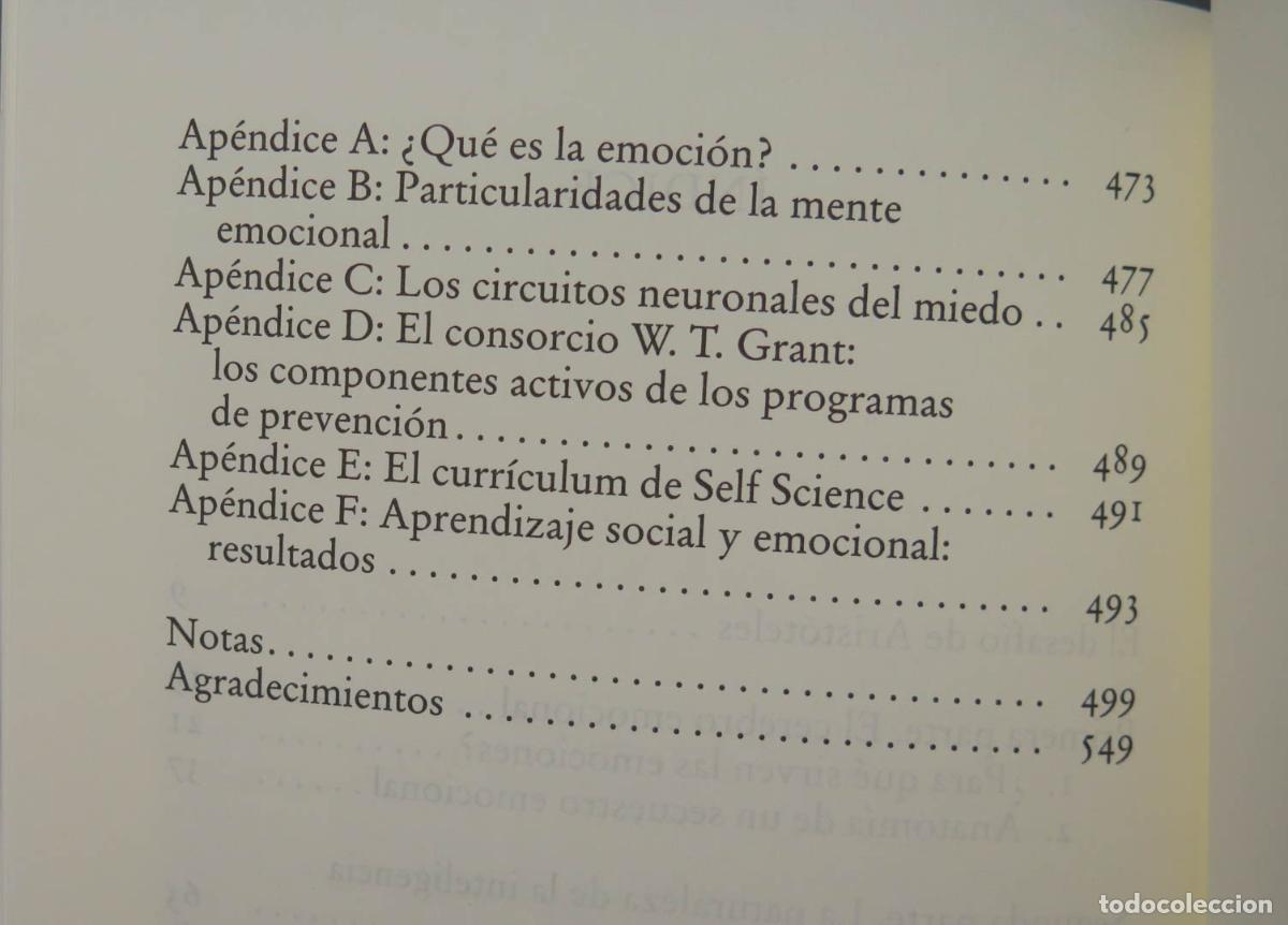Libros de segunda mano: Inteligencia emocional. Daniel Goleman - Foto 3