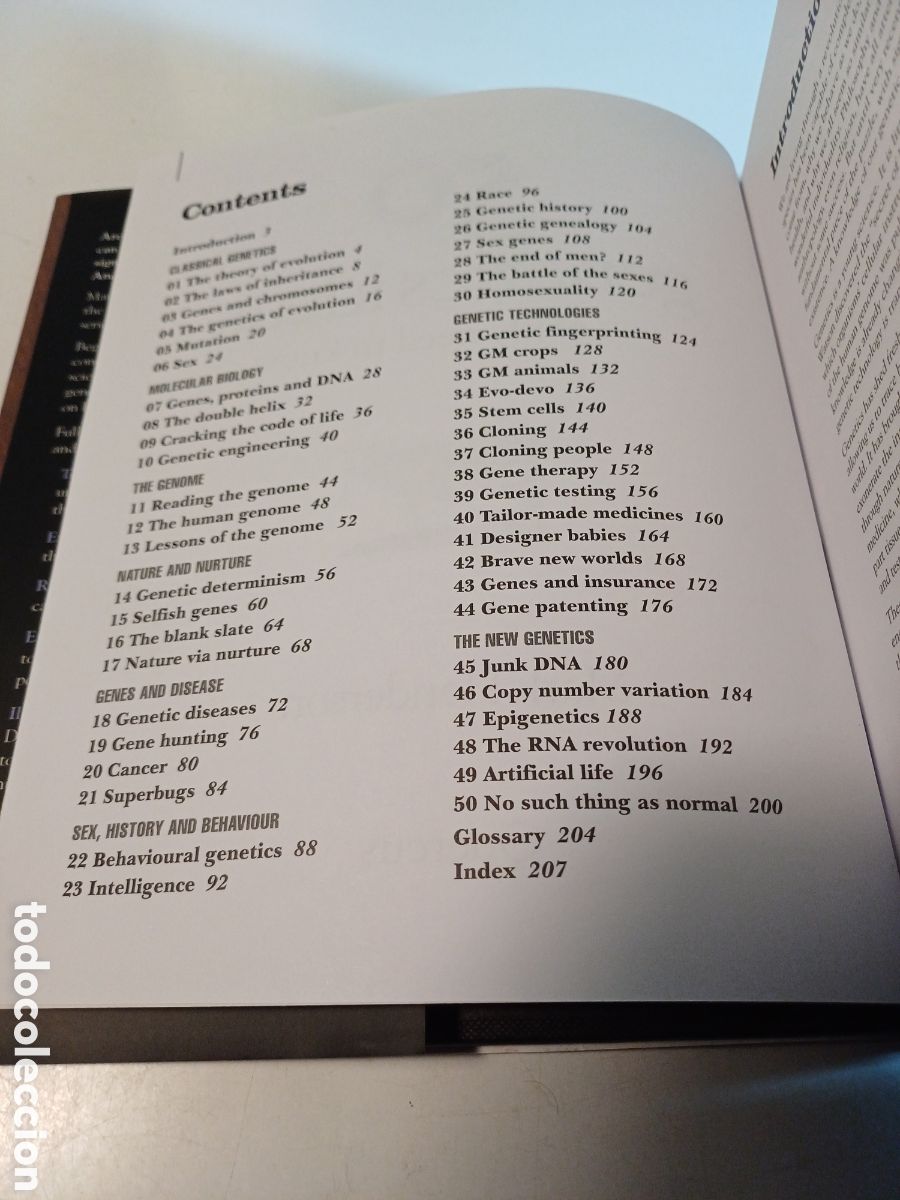 Libros de segunda mano: 50 genetics ideas Mark Henderson 2008 ingl&eacute;s - Foto 2