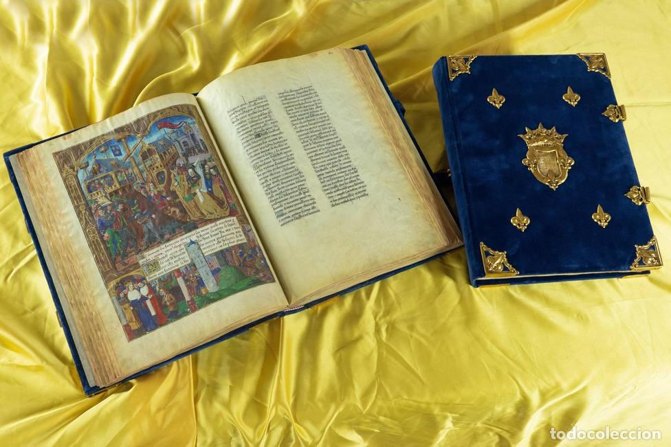 Libros de segunda mano: Facs&iacute;mil VIDA Y MILAGROS DE SAN LUIS &ndash; Editorial Silo&eacute; 2019 - C&Oacute;DICE MANUSCRITO ILUMINADO - consulte - Foto 3