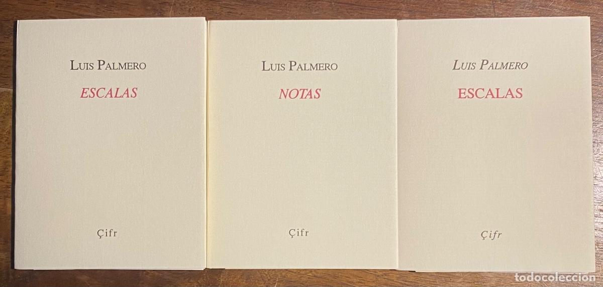 Libros de segunda mano: Luis Palmero. Escalas (Colecci&oacute;n &Ccedil;ifr n. 1) - Foto 2