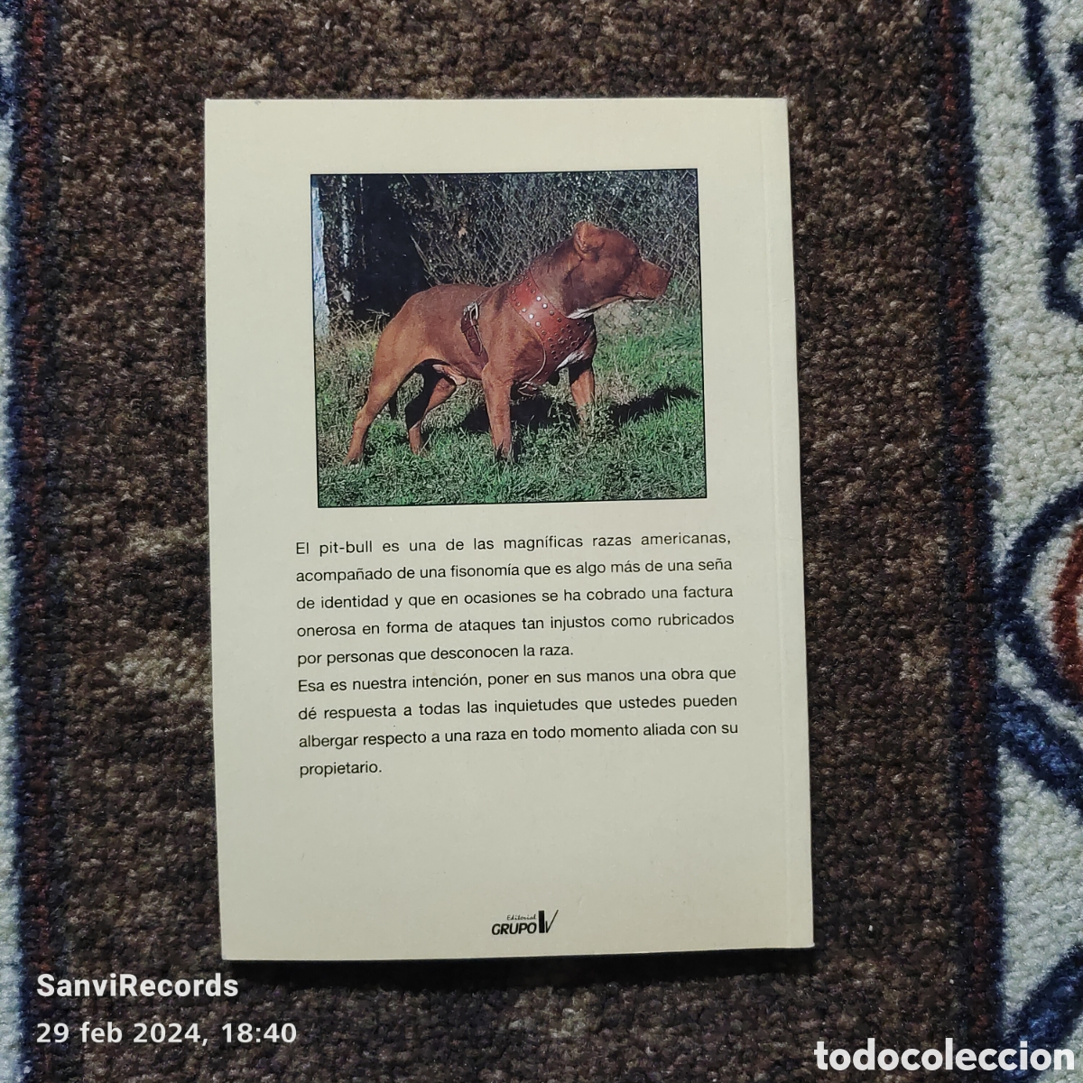 Libros de segunda mano: EL PIT BULL (EDUARDO DE BENITO RUIZ) (LIBROS PR&Aacute;CTICOS DE LAS RAZAS CANINAS) - Foto 2