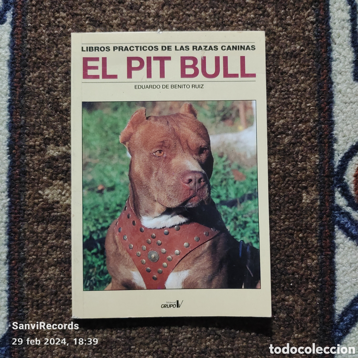 Libros de segunda mano: EL PIT BULL (EDUARDO DE BENITO RUIZ) (LIBROS PR&Aacute;CTICOS DE LAS RAZAS CANINAS) - Foto 1
