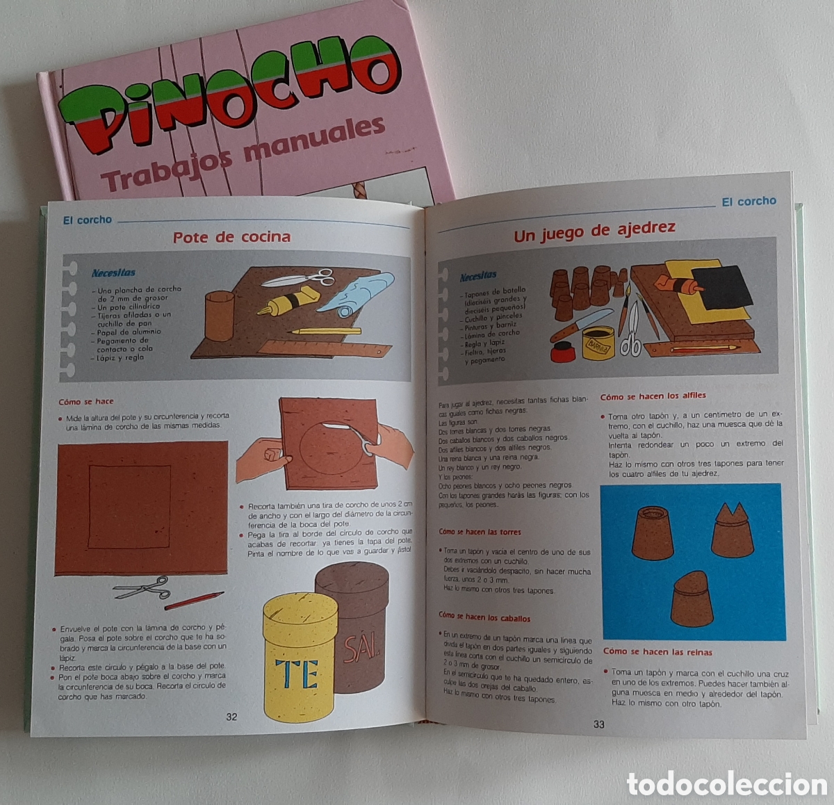 Libros de segunda mano: PINOCHO, TRABAJOS MANUALES. - Foto 3