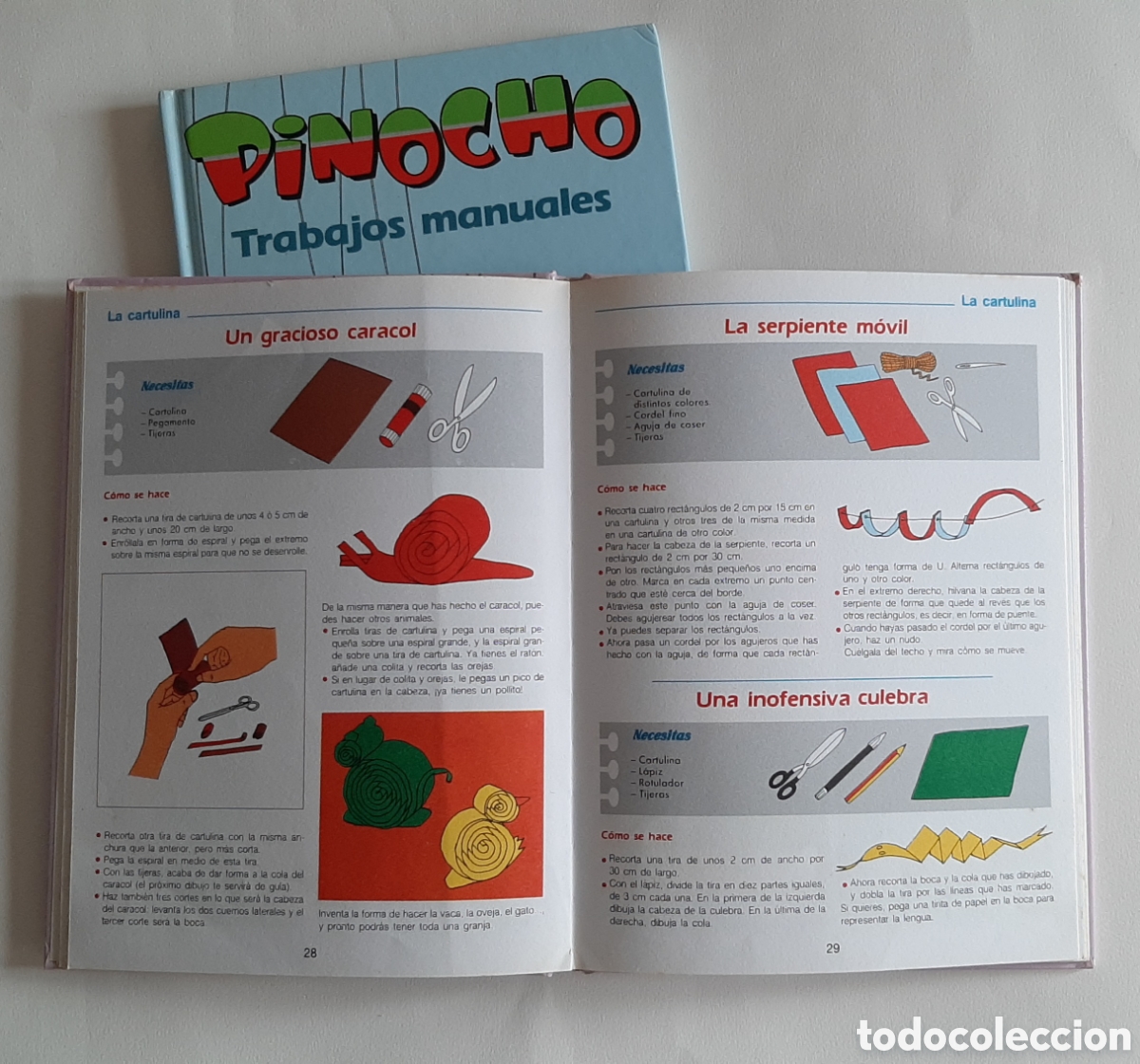 Libros de segunda mano: PINOCHO, TRABAJOS MANUALES. - Foto 4