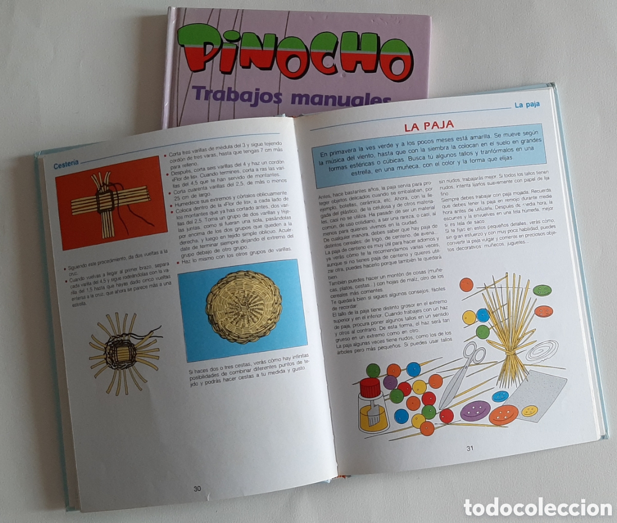 Libros de segunda mano: PINOCHO, TRABAJOS MANUALES. - Foto 5