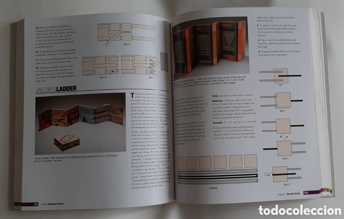 Libros de segunda mano: MAKING HANDMADE BOOKS - Foto 3
