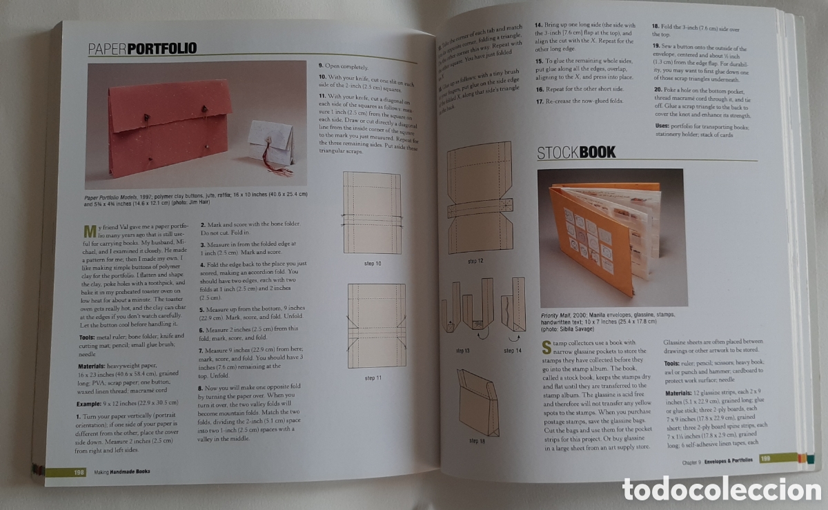 Libros de segunda mano: MAKING HANDMADE BOOKS - Foto 5