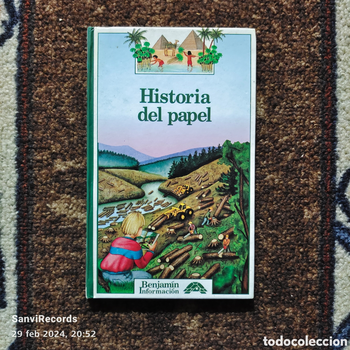 Libros de segunda mano: HISTORIA DEL PAPEL (BENJAMIN INFORMACI&Oacute;N, ALTEA) - Foto 1
