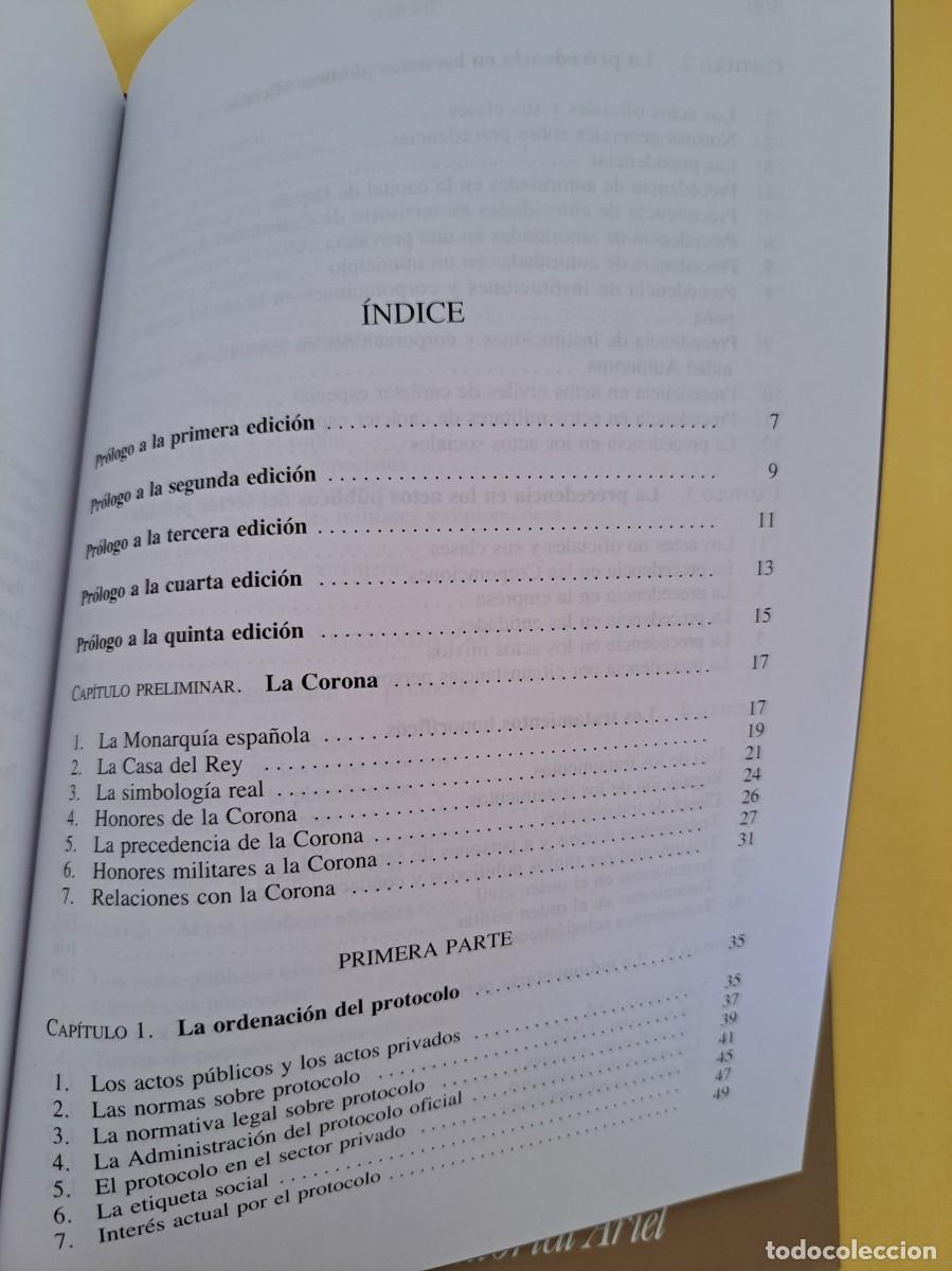 Libros de segunda mano: FRANCISCO LOPEZ-NIETO - MANUAL DE PROTOCOLO - EDICIONES ARIEL 2006 - Foto 4