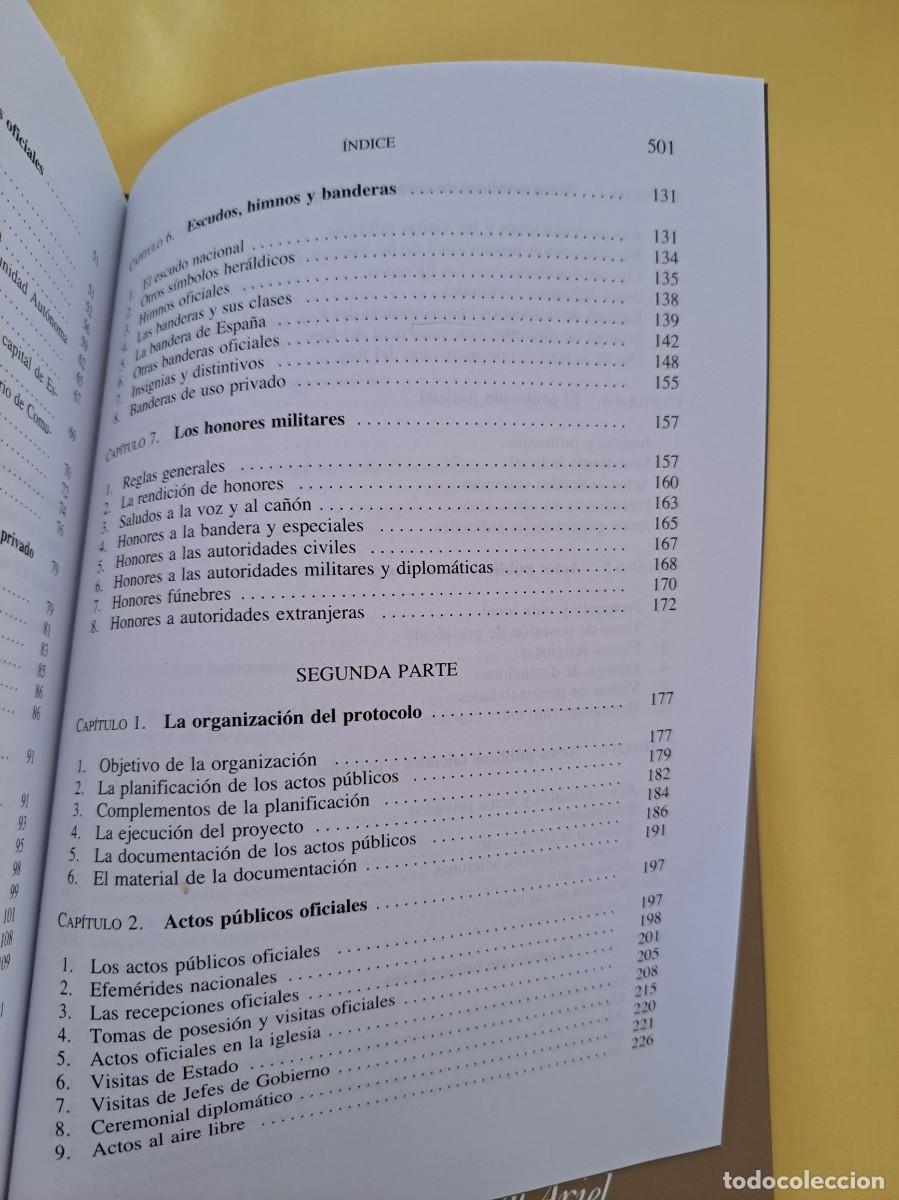 Libros de segunda mano: FRANCISCO LOPEZ-NIETO - MANUAL DE PROTOCOLO - EDICIONES ARIEL 2006 - Foto 6
