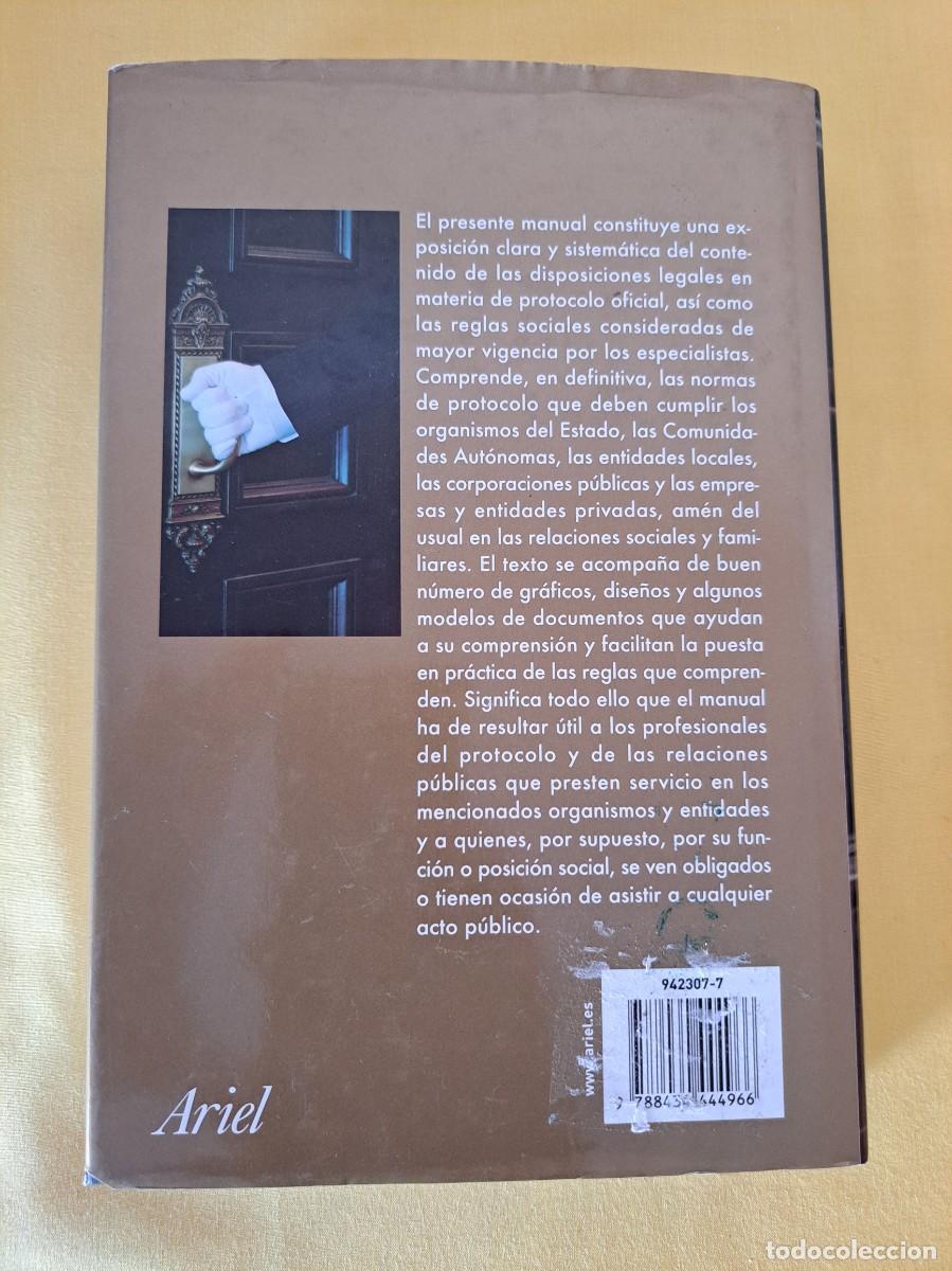 Libros de segunda mano: FRANCISCO LOPEZ-NIETO - MANUAL DE PROTOCOLO - EDICIONES ARIEL 2006 - Foto 10