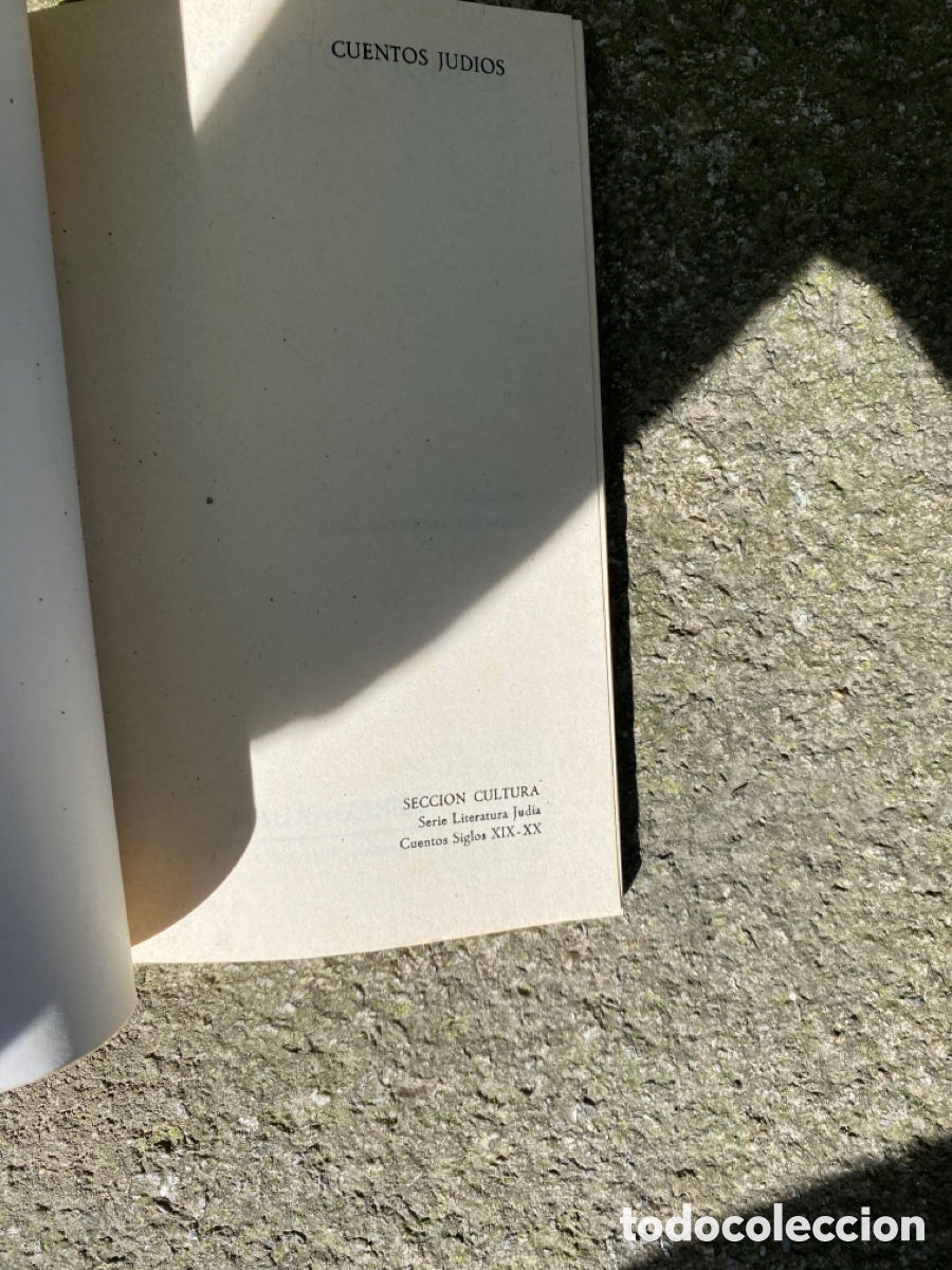 Libros de segunda mano: Cuentos jud&iacute;os autor VVAA - Foto 2